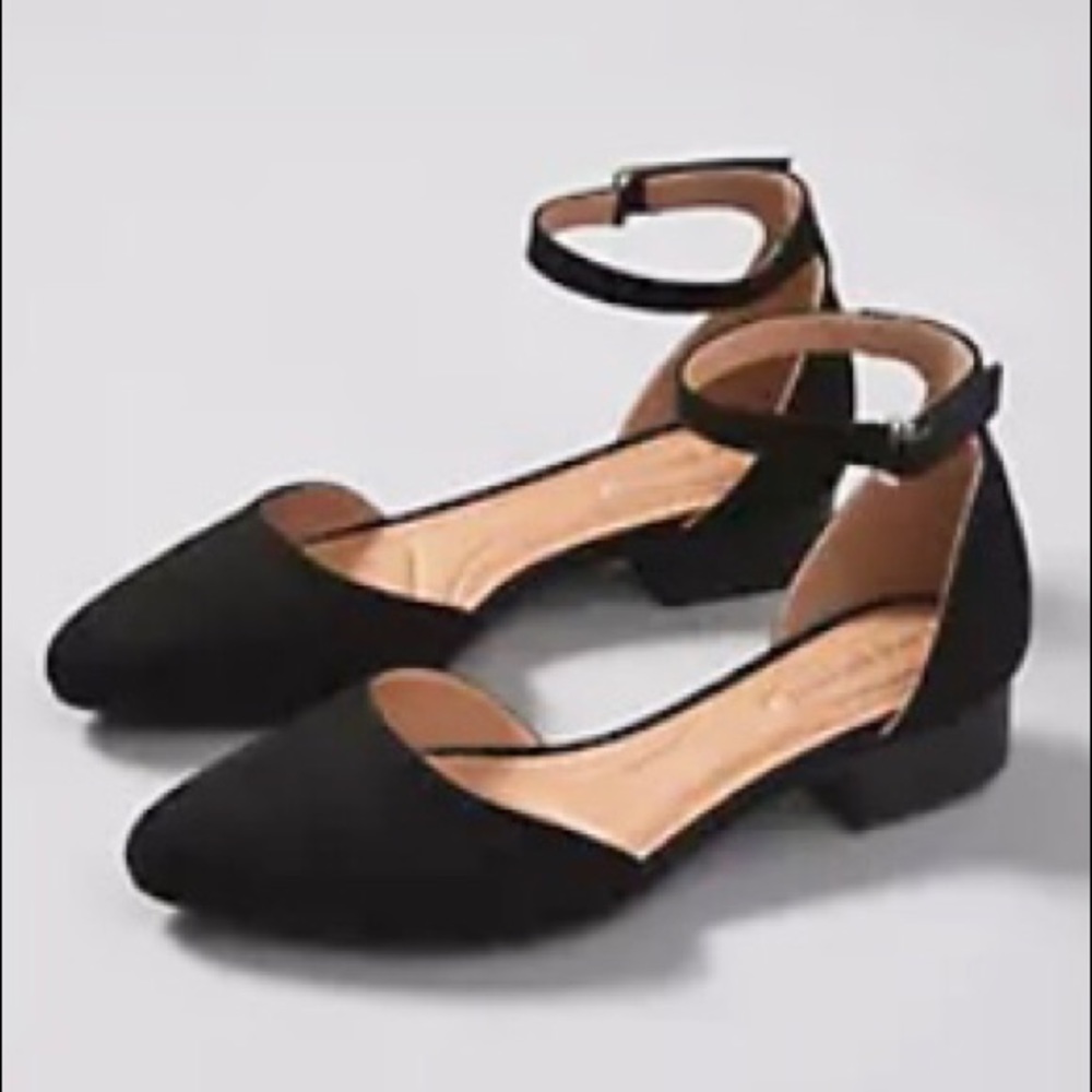 👠 BUY 3 GET 4TH 1/2 OFF | Lane Bryant Ankle Strap Flats